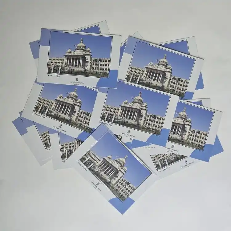 Personalized Postcard with Company Logo for Corporate Gift